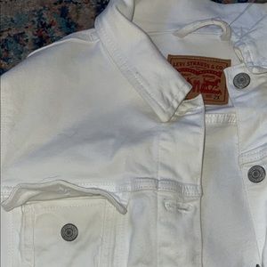 Vintage White Levi Jacket